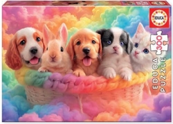 PUZZLE 300 PEZAS AMIGOS DO CESTO