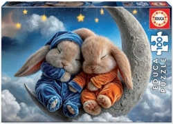 PUZZLE 100 PIÈCES SUEÑOS DE CONEJITOS