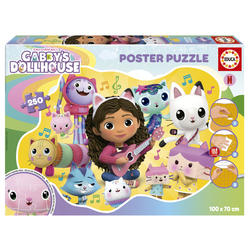 GABBY'S DOLLHOUSE 250 PIECE POSTER PUZZLE