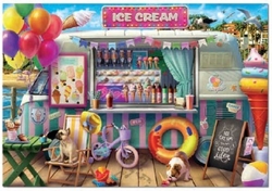 PUZLE 500 PECES FURGONETA DE HELADOS