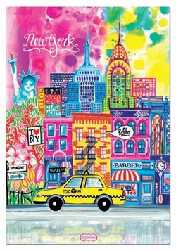 PUZLE 1000 PECES NEW YORK CAR PINTOS