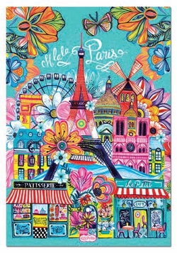 PUZZLE 1000 PEÇAS PARIS CAR PINTOS