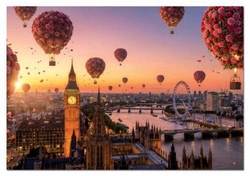 PUZLE 1000 PECES LONDRES EN FLOR