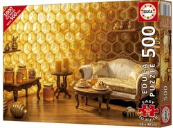 PUZZLE 500 PEZAS PLUS DULCE HOGAR DE MIEL