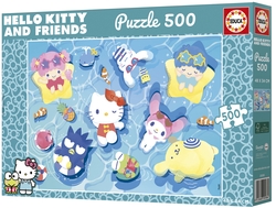 PUZZLE 500 PEZAS HELLO KITTY AND FRIENDS