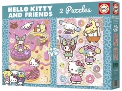 PUZLE 2X500 PECES HELLO KITTY & FRIENDS