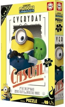PUZZLE 1000 PEZAS MINIONS & MONSTERS