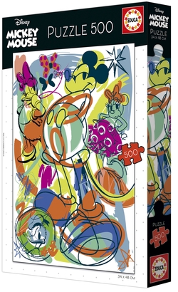 PUZZLE 500 PEZAS MICKEY & FRIENDS