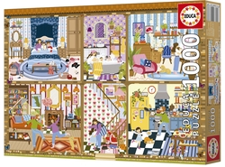 PUZZLE 1000 PEZAS HOGAR DULCE HOGAR