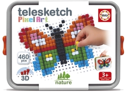TELESKETCH PIXEL ART NATURE