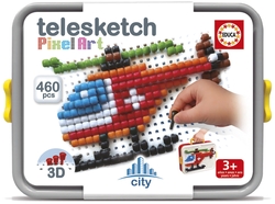 TELESKETCH PIXEL PARTY ART CITY