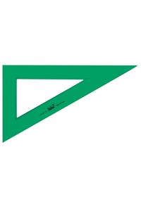BOX OF 20 TRIANGLES 25CM GREEN METHACRYLATE SAFTA