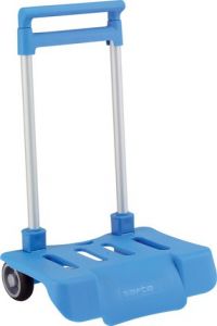 TROLLEY FOR BACKPACK FOLDABLE 605 SKY BLUE SAFTA
