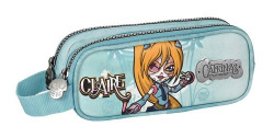 PORTATOT DOBLE CATRINAS CLAIRE, NOELIA I LILA 21X8X6CM