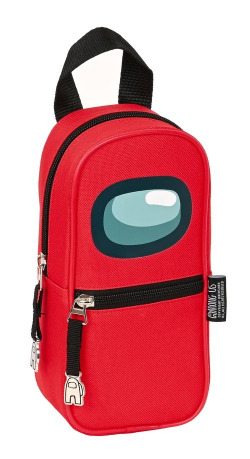 PORTATODO CON BOLSILLO AMONG US RED