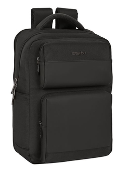 BACKPACK FOR LAPTOP 15.6'' USB BUSSINES BLACK 31X44X13CM