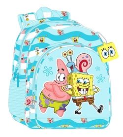 BACKPACK OF 33 CM AD. SPONGEBOB STAY TROLLEY 33X42X14CM