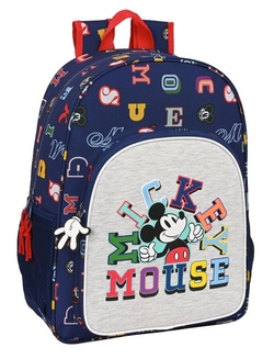33 CM BACKPACK ADAPT. CARRO MICKEY M. ONLY ONE 33X42X14CM