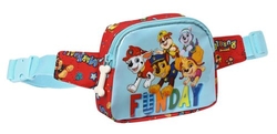 BOLSA DE CINTURA INFANTIL MENINA PAW PATROL FUNDAY 14X11X4CM