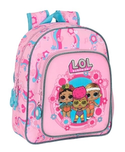 CARTABLE INFANTIL ADAPT.CARRO LOL SUR. GLOW GIRL 28X34X10CM