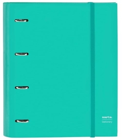FOLDER 4 ANI 35MM W/REPLACEMENT SAFTA TURQUOISE 27X32X3,5CM