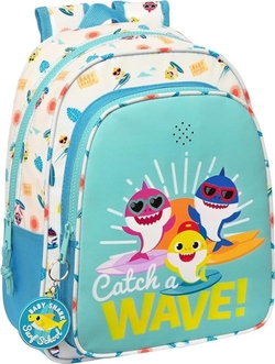 MOCHILA INFANTIL COM MUSICA ADAPTAVEL A CARRO BABY SHARK