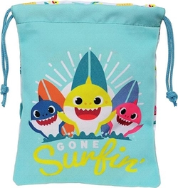 SAQUITO PORTAMERIENDAS BABY SHARK SURFING