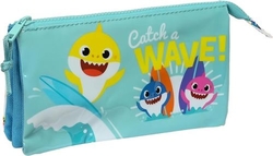 ETUI TRIPLE BABY SHARK SURFING