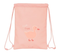 SACO MOCHILA JUNIOR FACIL LIMPIEZA PREESC. PATITO 26X34X1CM