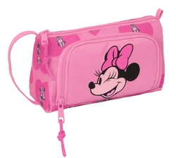 PORTATODO C BOLS. DESPL. VACIO MINNIE LOVING 20X11X8,5CM