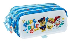 PORTATODO TRIPLE BIG PAW PATROL PUPS RULE 21,5X10X8CM