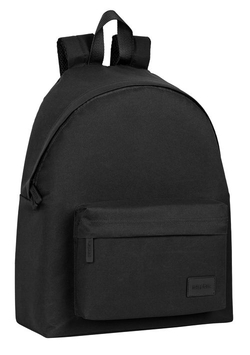 MOCHILA SAFTA BASIC PRETO 33X42X15CM
