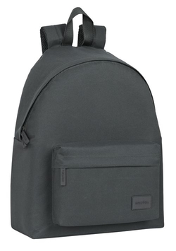 MOCHILA SAFTA BASIC CINZENTO 33X42X15CM