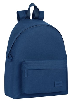 MOCHILA SAFTA BASIC MARINHO 33X42X15CM