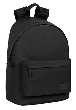 BACKPACK FOR LAPTOP 14.1 SAFTA BASIC BLACK 31X41X16CM