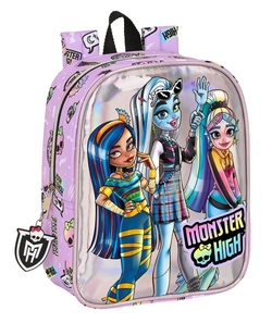 MOCHILA GUARRIA AD.CARRO MONSTER HIGH BEST BOOS 22X27X10CM