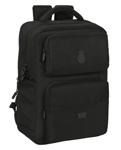 MOCHILA 2 BOLSOS PORTATIL 15,6''+USB R. MADRID PREMIUM