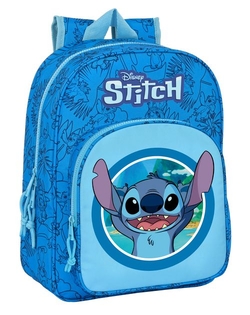 CARTABLE INFANTIL ADAPT.CARRO STITCH 26X34X11CM