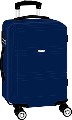 TROLLEY CABINA 20 SAFTA TRAVEL NAVY BLUE 34,5X55X20CM