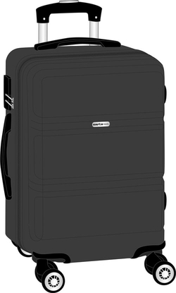 TROLLEY CABINA 20 SAFTA TRAVEL DARK GREY 34,5X55X20CM