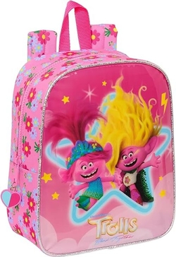 MOCHILA GARDERIA ADAPTABLE A CARRO TROLLS