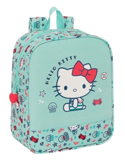 MOTXILA ESCOLA BRESSOL AD. CARRO HELLO KITTY SEA LOV 22X27X1CM