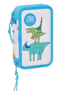 PLUMIER DOUBLE PQÑO 28 PCS ALGO DE JAIME 12,5X19,5X4CM