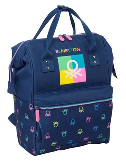 CARTABLE AVEC ASAS POUR PORTATIL 13 BENETTON COOL 27X4X19CM