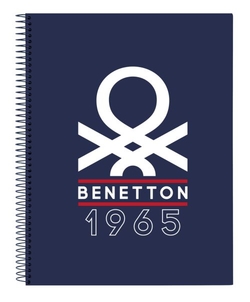 BLOC A4 MICRO 120H BENETTON VARSITY 21x29,7x1cm