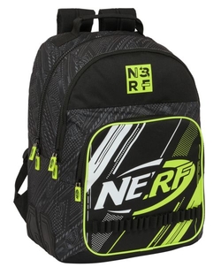 MOCHILA DUPLO ADAPT.CARRO NERF GET READY 32X42X15CM