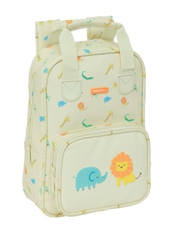 MOTXILA INFANTIL C ASAS FACIL LIM. PREE. SELVA 20X28X8CM