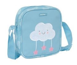 BOLSITO BANDOLERA FACIL LIMPIEZA SAFTA PREE.NUBE 16X18X4CM