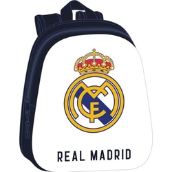 MOCHILA 3D REAL MADRID 27X33X1CM