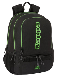MOTXILA PADEL KAPPA BLACK 30X42X17CM